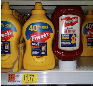 French's Mustard and Ketchup