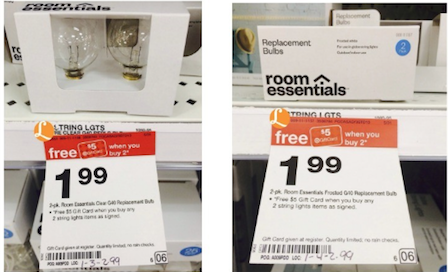 Room Essentails Bulbs