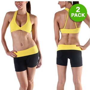Ladies Yoga Shorts