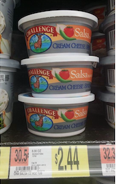 Challenge Cream Cheese With Salsa