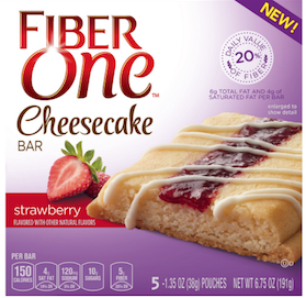 Fiber One Cheesecake Bars