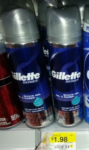 Gillette Shave Gel Coupon