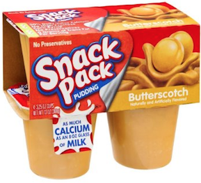 Snack Pack Pudding
