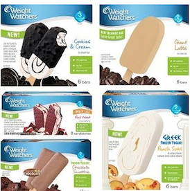 Weight Watchers Frozen Novelties