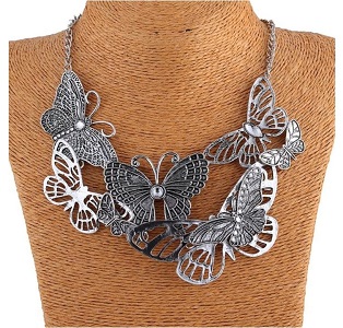 Butterfly Bib Necklace Deals