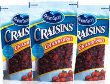 Ocean Spray Craisins Coupon