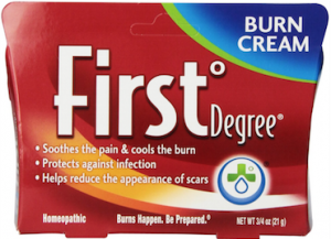 First Degree Burn Cream
