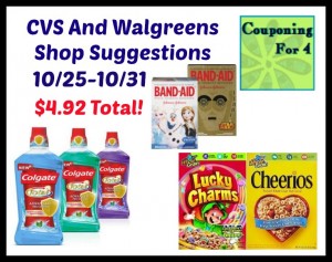 CVS And Walgreens Shop Suggestions