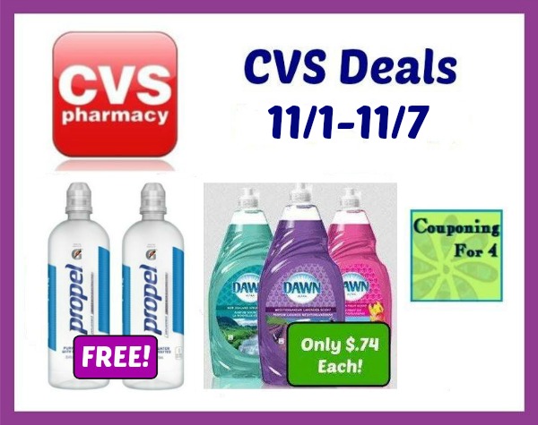 CVS Deals 11/1-11/7