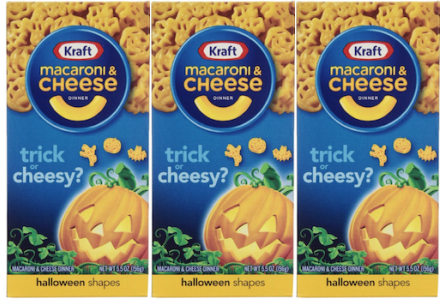 Kraft Macaroni & Cheese Halloween Shapes