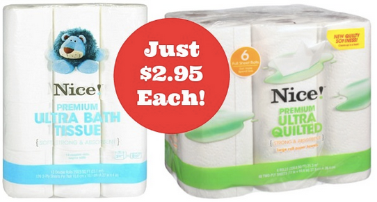 Nice! Bath Tissue Paper Towels