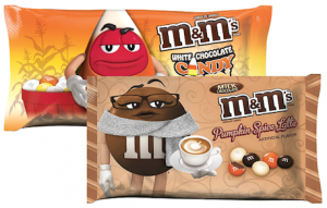 Pumpkin SPice Latte Candy Corn M&M's