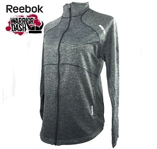 Reebok Ladies PlayDry Moisture Wicking Athletic Jacket 
