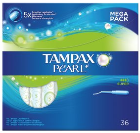 Tampax Tampons Pearl