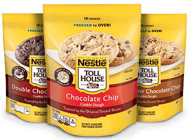 Toll House Frozen Cookie Dough