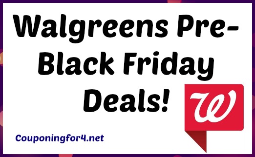 Walgreens Pre-Black Friday 2015