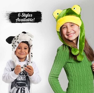 Plush Animal Hats