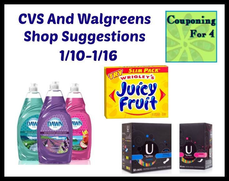 CVS And Walgreens Shop Suggestions