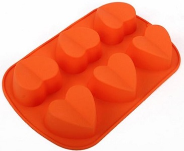 Heart-Shaped Silicone Pan