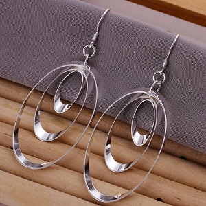 Oval Fashion Earrings