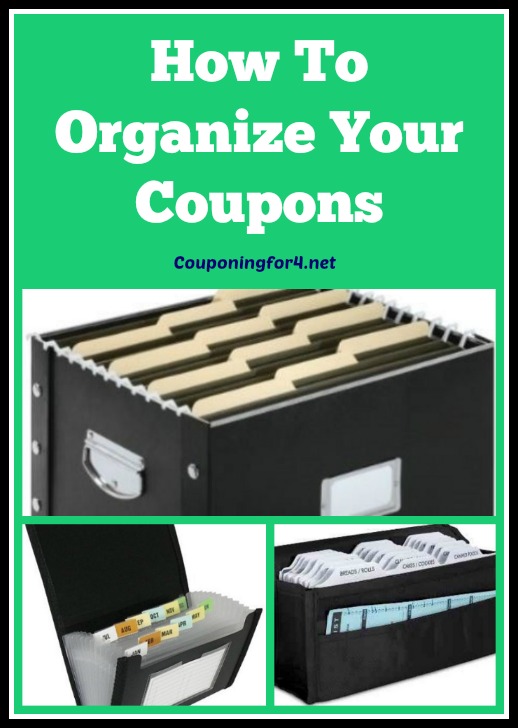 How To Organize Your Coupons