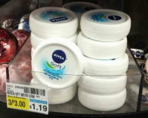 Nivea Soft Moisturizing Cream Jars