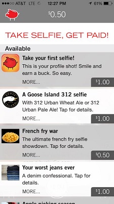 Pay Your Selfie
