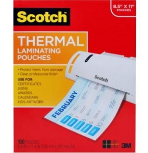 Scotch Thermal Laminating Pouches