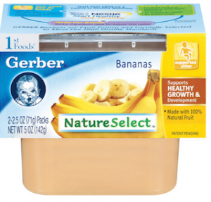 Gerber 1st Foods 2-Pack Puree Tubs
