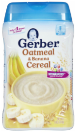 Gerber Oatmeal Cereal