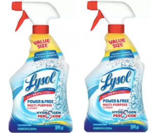 Lysol Power & Free Value Size Trigger Sprays