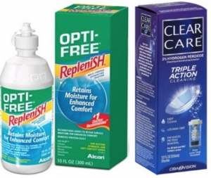 Opti-Free or Clear Care