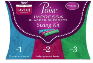 Poise Impressa Bladder Supports