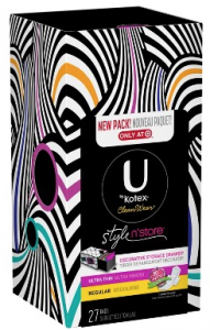 U by Kotex CleanWear Style n’ Store Pads