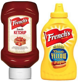 French’s Mustard and Ketchup
