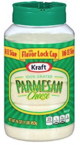 Kraft Grated Parmesan Cheese