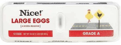 Nice! Dozen Grade A Large Egg