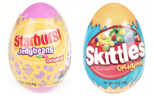 Skittles or Starburst Easter Eggs