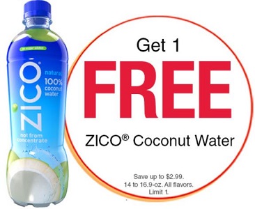 Zico Coconut Water Coupons