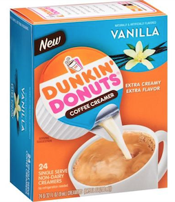 Dunkin Donuts Creamer Singles