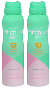 Mitchum Dry Spray