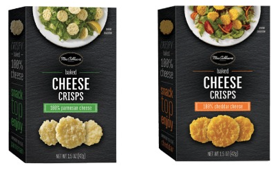 Mrs. Cubbison’s Cheddar or Parmesan Cheese Crisps