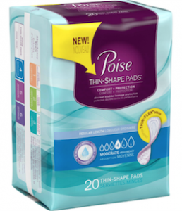 Poise Thin Shape Pads