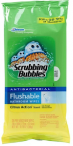 Scrubbing Bubbles Bathroom Cleaning Wipes