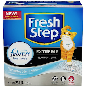 Fresh Step with Febreze Litter 25 lb