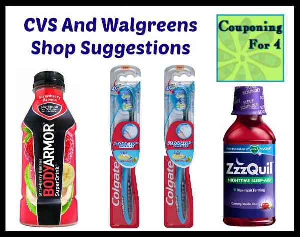 CVS And Walgreens Shop Suggestions
