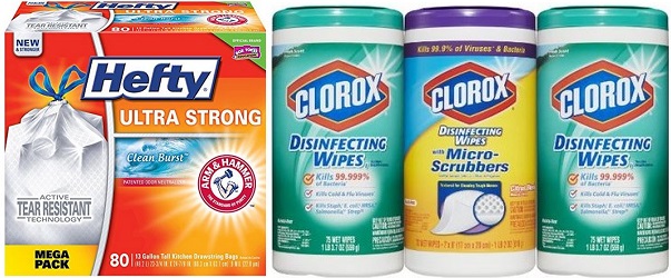 Hefty And Clorox 