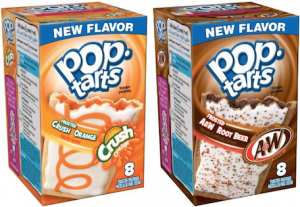 Pop-Tarts A&W Root Beer or Frosted Crush Orange