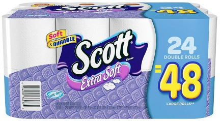 Scott Extra Soft Bath Tissue
