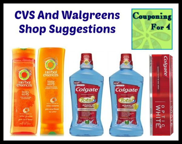 CVS And Walgreens Shop Suggestions